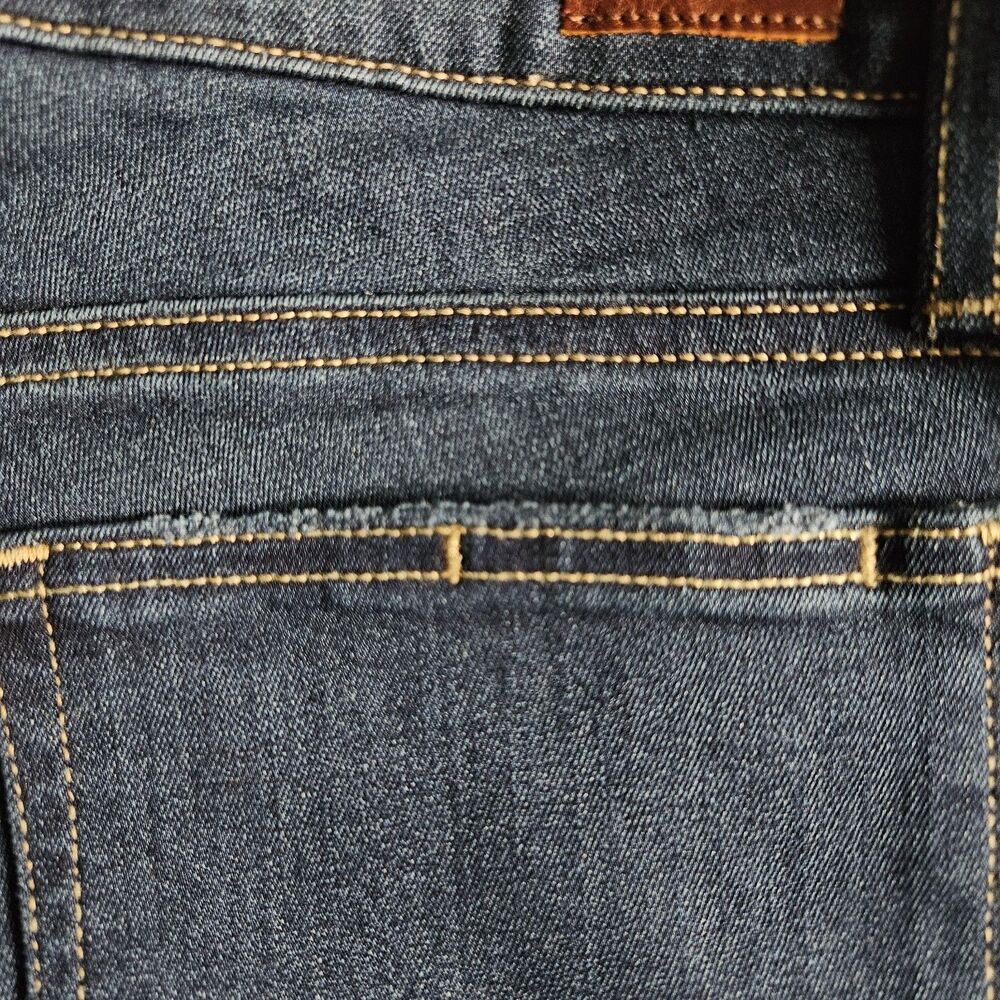 Paige Skyline Skinny Jeans Women's Size 31 Medium Wash Mid Rise Stretch Denim - Picture 5 of 11